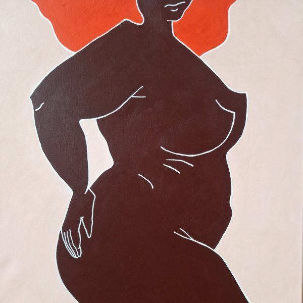TETIANA TRETIAKOVA_FIRE_ACRYLIC ON CANVAS_50X50_2025